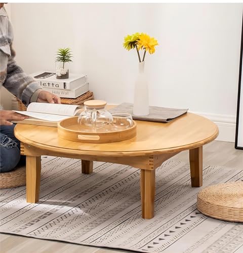 Table basse pliante de style japonais pour salon zen