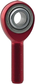 FK Bearings ALJM10T 5/8 x 5/8-18 Right Hand Aluminum Male Rod End with Teflon Liner