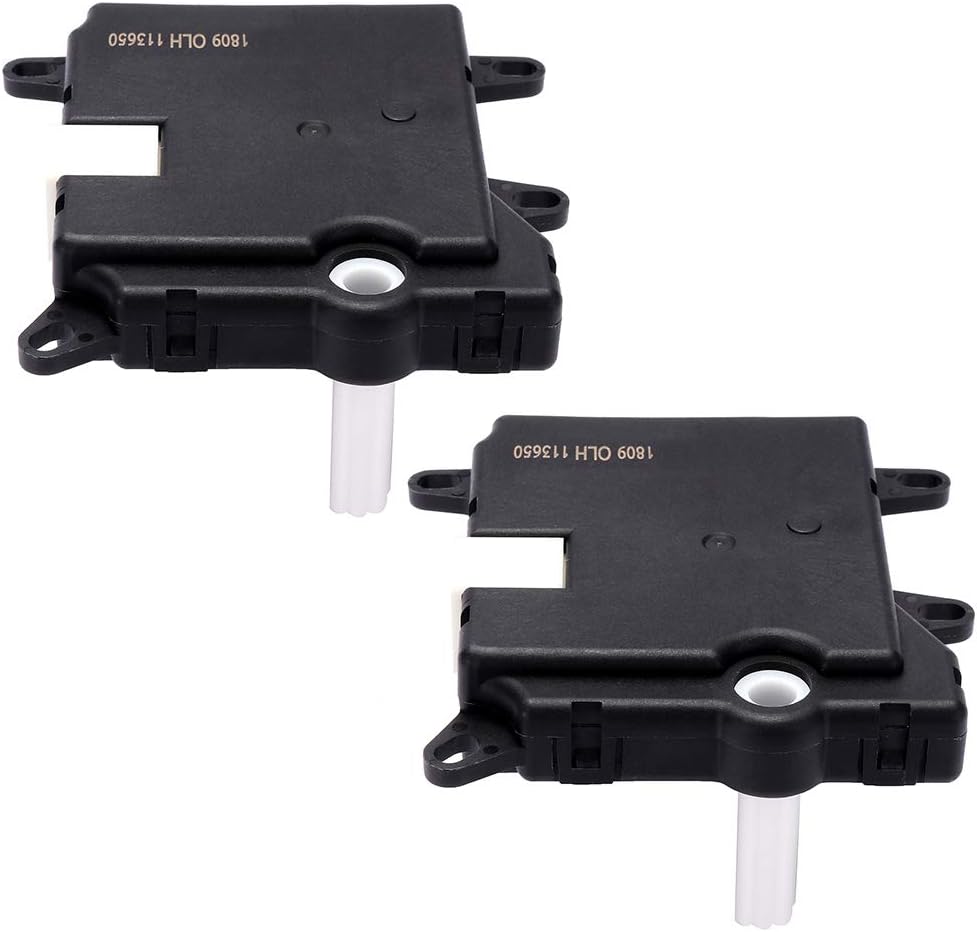 HVAC Blend Door Actuator OCPTY 604-213 Air Door Actuator Compatible 2003-2013 for ford for Expedition,2002-2010 for ford for Explorer,2002-2010 for Mercury for Mountaineer 2PCS