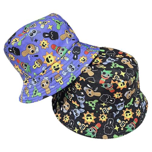 [GUALIU] �X�v�����L�[ Sprunki �o�P�b�g�n�b�g �q���p ���v�X �L���b�v ���킢�� �Q�[���f�U�C�� ���悯 ���O���΍� �ėp �y�� �ʋC�� �c�� ���w�� �j�̎q ���̎q �v���[���g �M�t�g �a���� �N���X�}�X ���o���� ������� (�u���[)