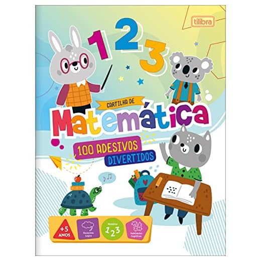 Tilibra - Cartilha de Atividades de Matemática Académie 8 Folhas