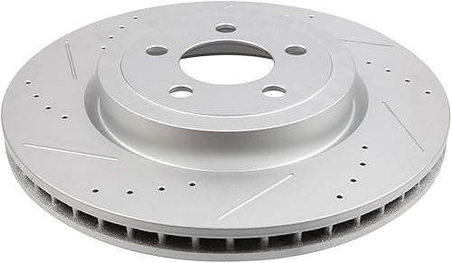 Miniatura 194 de Kits de frenos y rotores, rotores de freno SCITOO y 8 pastillas de cerámica para 08-12 para Chrysler Town & Country, 08-12 para Dodge Grand Caravan