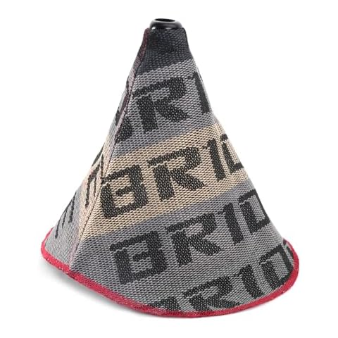 Zhengsheng Universal Shift Boot Cover,Fabric Shifter Manual/Auto Shift Knob Boot Dust Cover,LightGray Cover