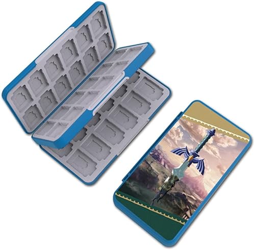PERFECTSIGHT Funda para tarjetas de juego de 48 interruptores para Nintendo Switch 2OLED Lite, funda de cartucho con 48 juegos y almacenamiento de