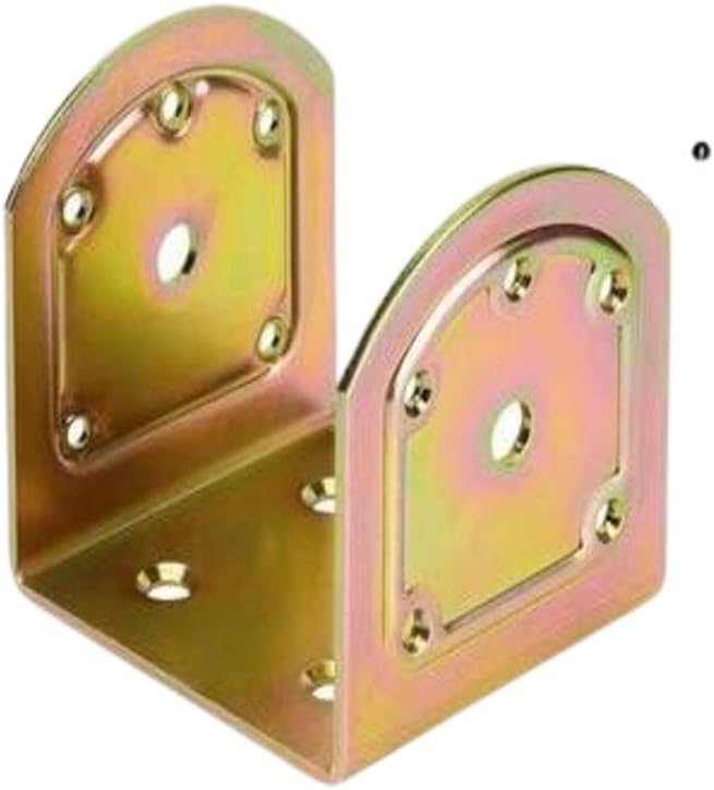 Soporte para Madera Tipo U Bicromatado 90 mm WOLFPACK Línea Profesional