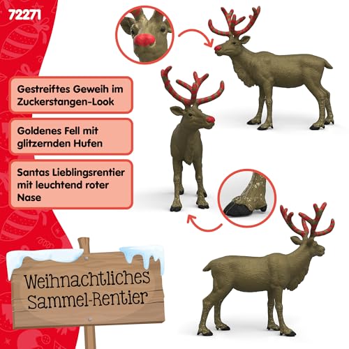 Schleich Farm World | Goldenes Jubiläums Rentier 72271 | 13 x 5 x 12 cm – Ansicht 4