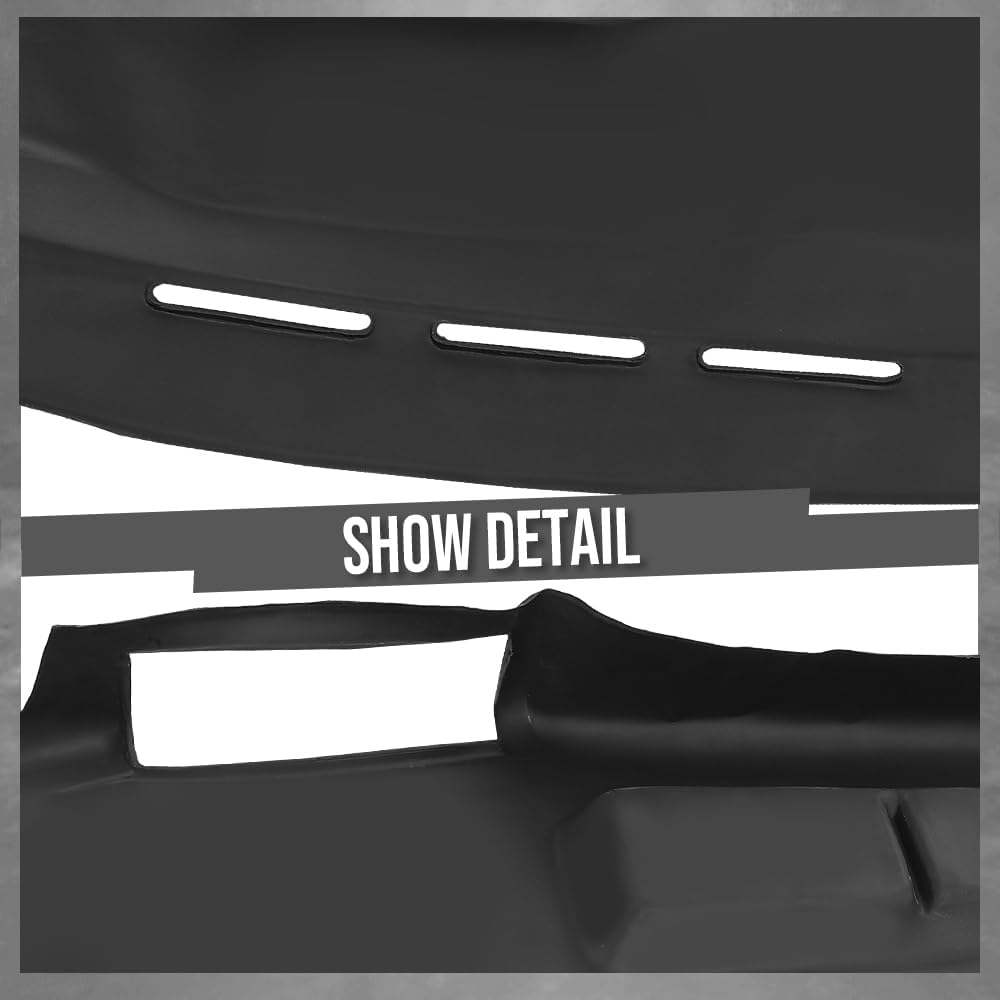 Dash Cover Dashboard Panel Compatible with BMW E30 3 Series 318i 325e 325i 325is 1984 1985 1986 1987 1988 1989 1990 Black