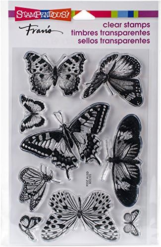 Stampendous Butterflies Clear Perfectly Stamps