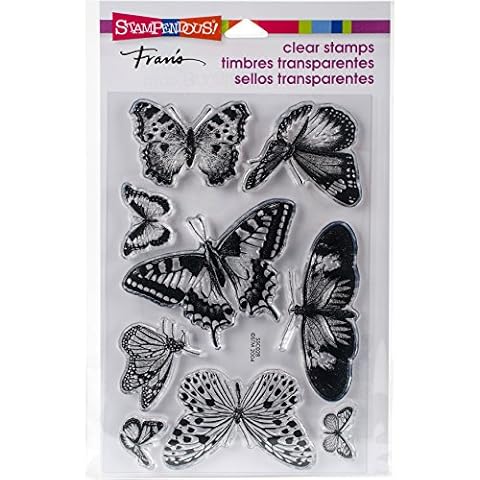 Stampendous Butterflies Clear Perfectly Stamps Cover