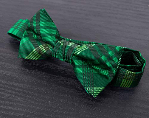 Spring Notion Boy's Plaid Woven Bow Tie2