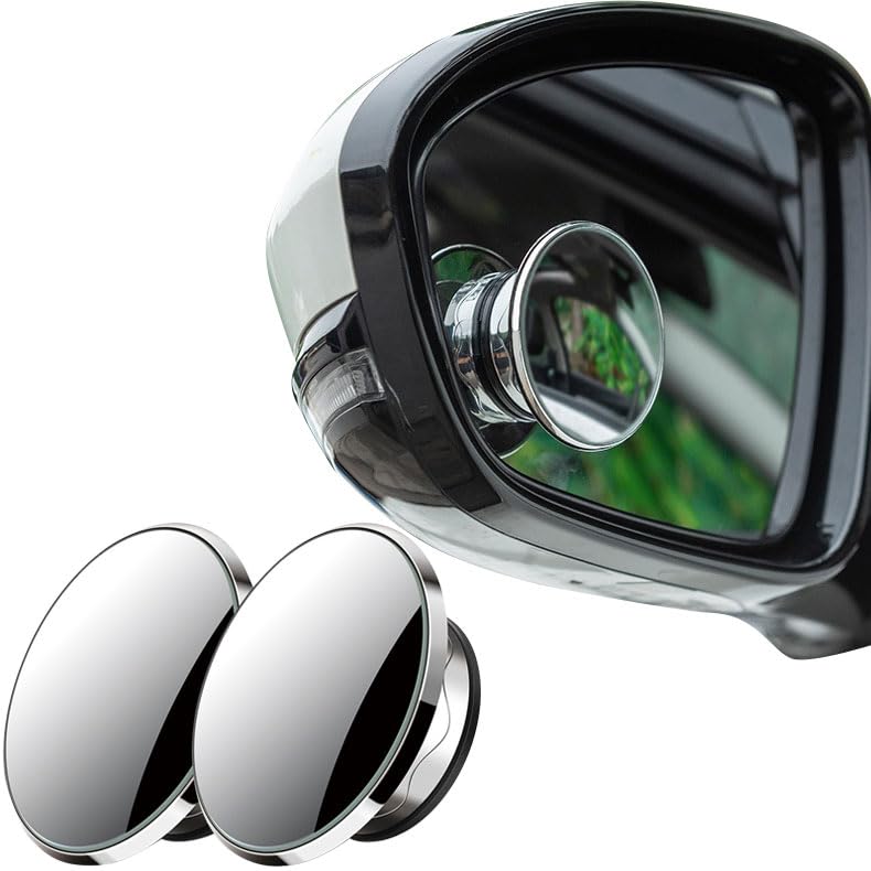 未使用　不規則アートミラー Amazon | TIHONORI 車用 補助 ミラー アップグレード版螺旋吸盤