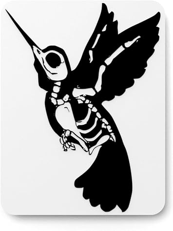 Bird Skeleton | Funny sign For Home or Office