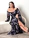 EYWOL Plus Size Formal Dresses for Women: Spring Wedding Guest Dresses for Women - Plus Size Bridgerton Dress - Off The Shoulder Prom Dress Navy Blue
