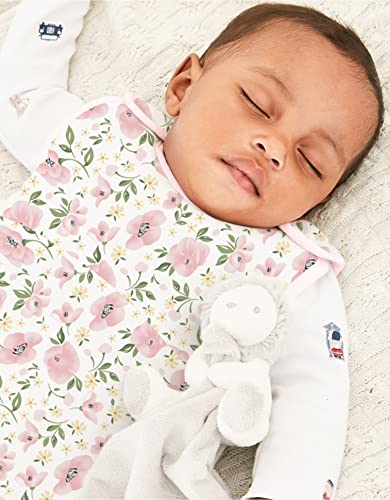 Totaha Gentle Weighted Sleep Sack Baby, Buttery Soft Wearable Blanket Baby Sleepbag, Upgrade 2-Way Safe Zipper, Baby Sleepsack Sleeping Bag 0-6-12-24 Month (Blush Floral) #TOP7