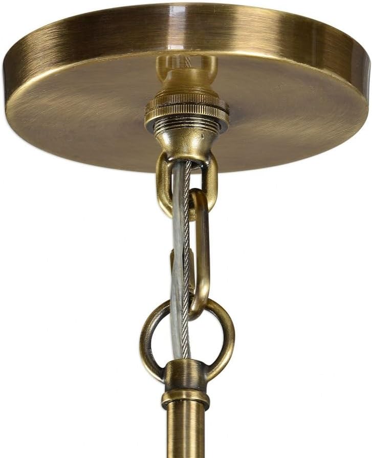 Uttermost Marinot Chandelier 12 Light Iron/Glass -Traditional Installation