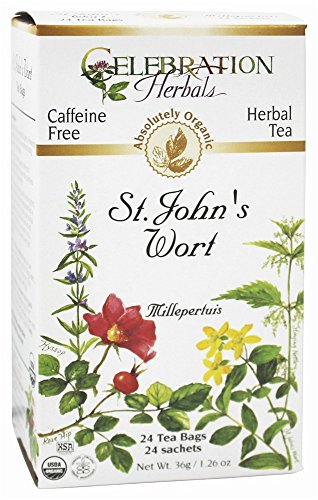 Celebration Herbals St Johns Wort Tea Organic - 24 Herbal Tea Bags