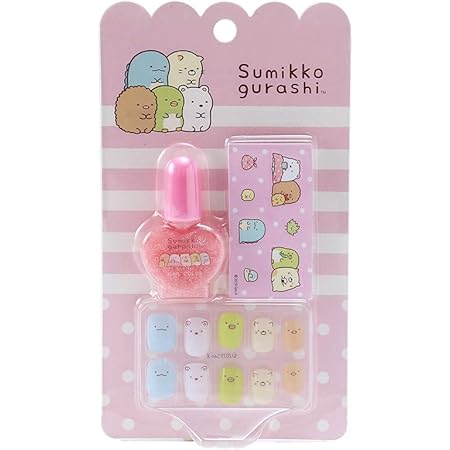 Amazon すみっコぐらし ネイルセット ピンク メイクアップ おもちゃ
