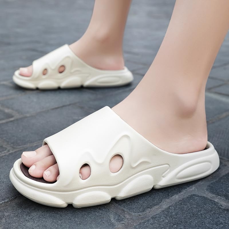 Cloud Slides for Women and Men Comfort Platform Lightweight Slippers Slides Foam Shower House Slippers Summer Open Toe Sandals for Indoor and Outdoor3