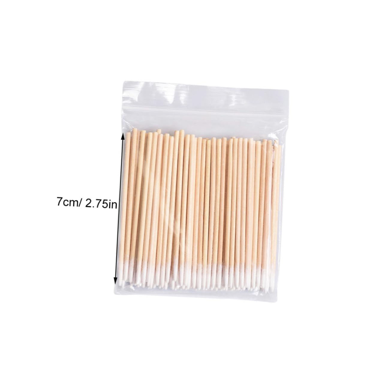 Beatifufu Long Cotton Swab Sticks 1000pcs Disposal Cleaning Swabs Makeup Removal Facial Cleansing