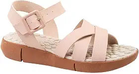 Sandalia Feminina Ortopédica Massageadora Confortavel Macia e Leve Via Angel 56.05