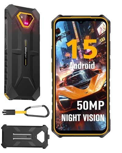 Ulefone Armor X13 Telefono Portatile Incassabile Android 15, Visione Notturna