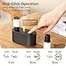 Waterless Diffuser for Home Essential Oil Diffuser, Aromatherapy Diffuser, Portable Scent Diffusers, 3 Mist Modes, Cycle Start for Bedroom, Office Studio 350-700 sq. ft Black