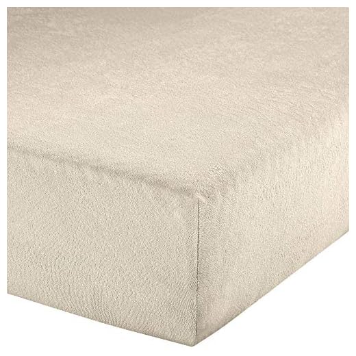 EXKLUSIV HEIMTEXTIL Frottee Spannbettlaken 90-100 x 200 cm Anthrazit 9 Erwin Müller Spannbettlaken, Spannbetttuch Erding Frottee-Stretch Natur Größe 180x200-200x200 cm - hautsympathisch, kuschelig, bügelfrei, Rundumgummi (weitere Farben,Größen)