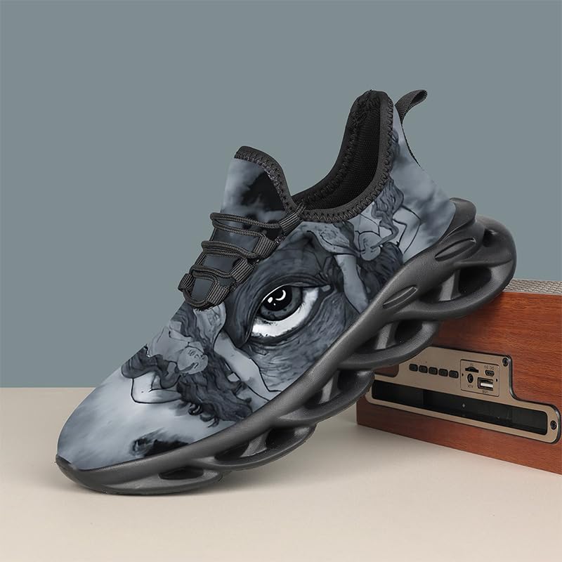 Image of Mens Running Walking Tennis Shoes Mens Casual Fashion Gym Hiking Shoes for Men Sneakers Work Breathable Comfortable Lightweight