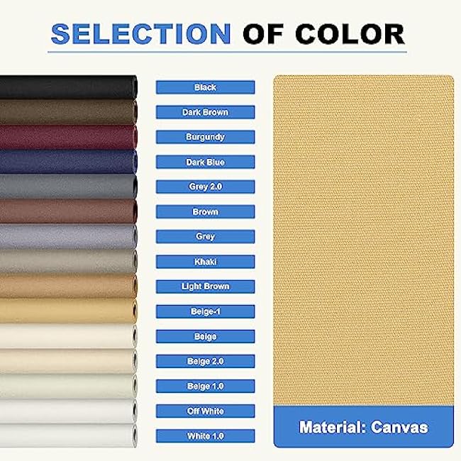 KING MOUNTAIN Canvas Repair Tape,Outdoor Gear Patch, 4¡Á63 Inches,Waterproof,Self-Adhesive for Repairing Boat Covers,Sun Shades,Sofas,Tents,Lounge Chairs,Awnings (Beige-1)