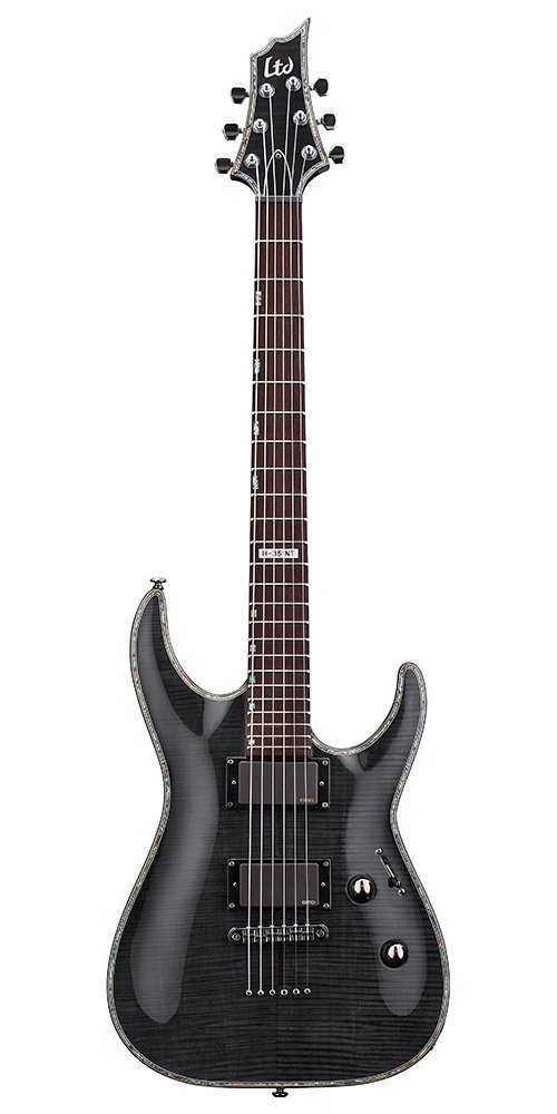 Amazon.com: ESP LTD H-351NT Transparente Negro : Instrumentos