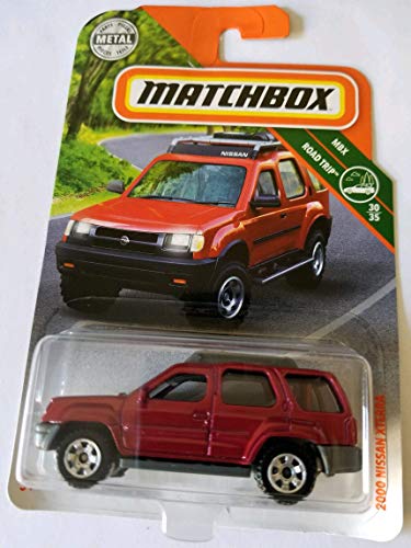 Matchbox 2018 MBX Road Trip 2000 Nissan Xterra Rojo miniatura 1