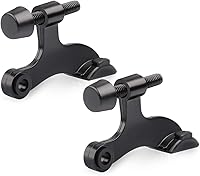 Vista 19 de HOMOTEK - Paquete de 4 pasadores de bisagra para puerta blanca, tope de puerta ajustable de lujo resistente de 2-1/2"x1-3/4”, con puntas