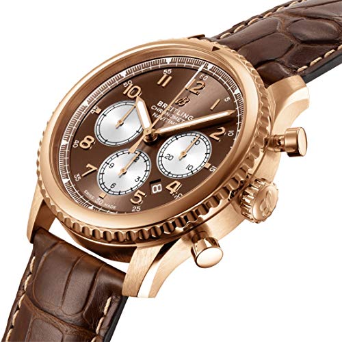 Breitling Navitimer 8 Chronograph Automatic Chronometer 18kt Rose Gold Men's Watch RB0117131Q1P12