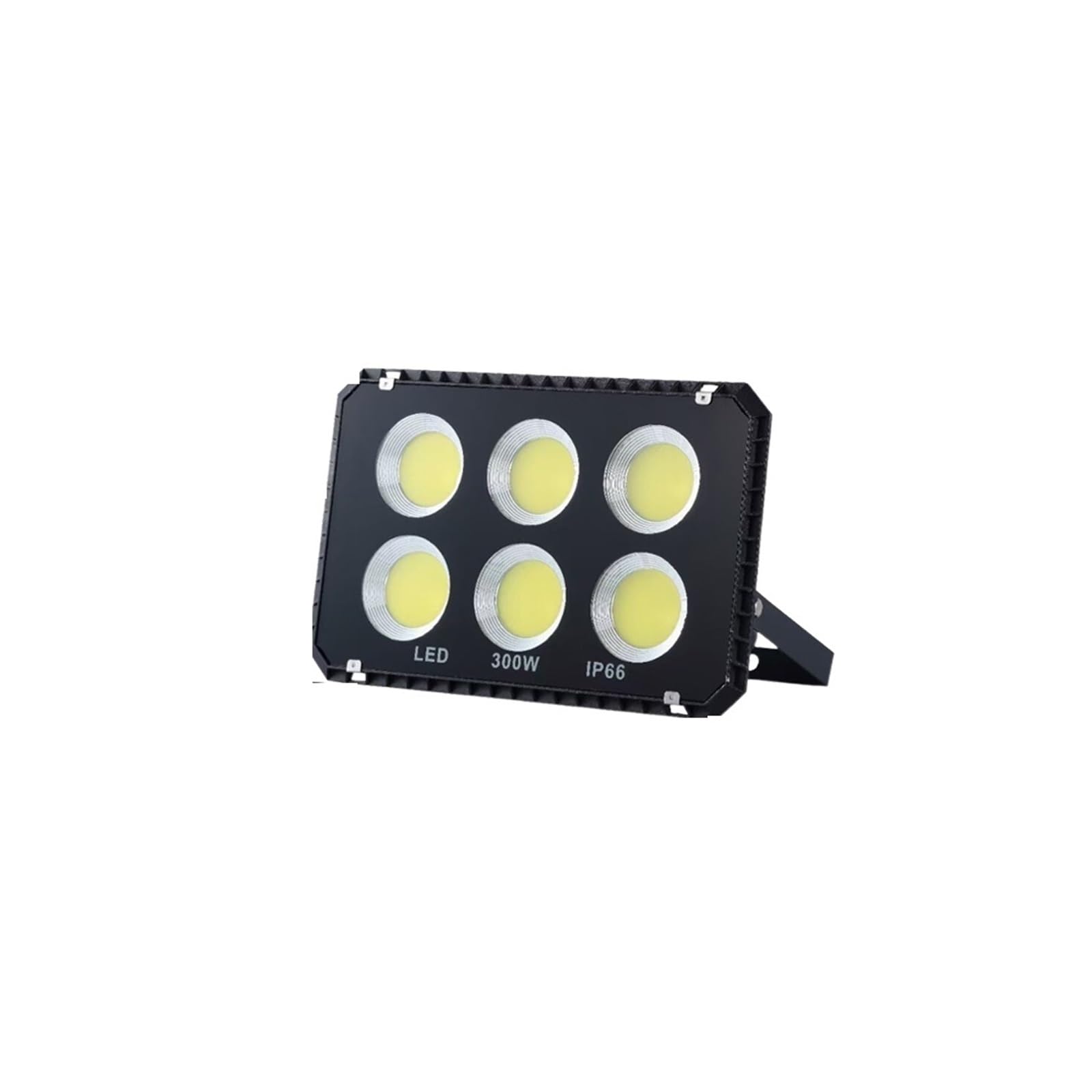 LED Strahler Außen, Flutlicht Außenbeleuchtung 100W 300W 600W 1000W Hochleistungsprojektor Außenwand Bäude Garten Bäume Lampe Quadratischer Strahler(6000 K,300W Floodlight)