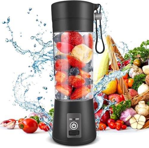Portable Blender, Personal Size for Shakes and Smoothies with 6 U...