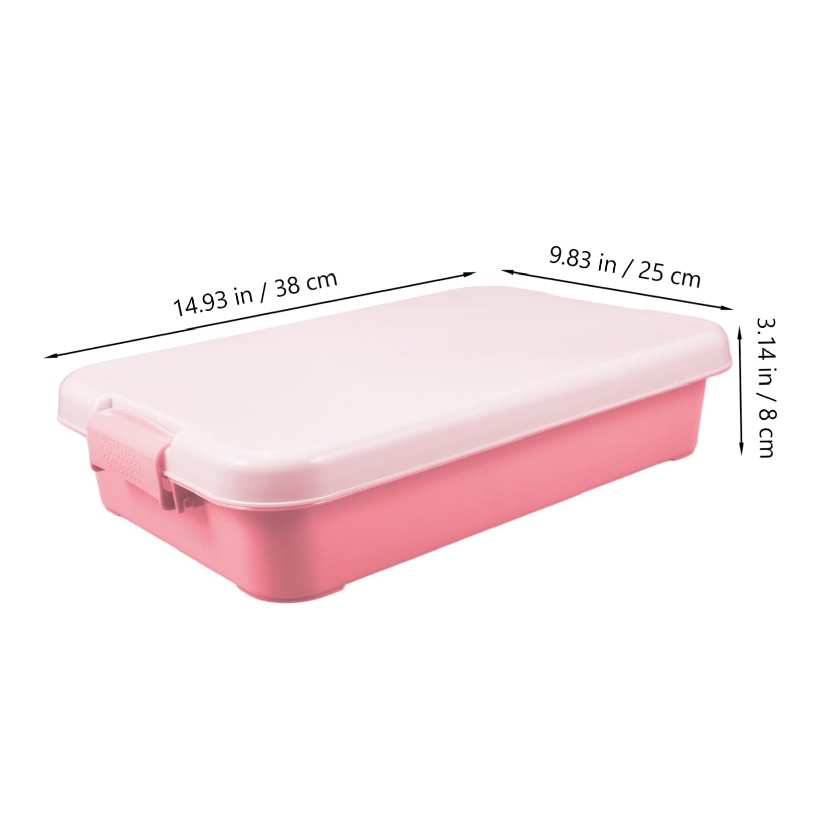 Kisangel Portable Plastic Sand Tray with Lid Box for Outdoor Activities for Beach and Backyard Resistant Design for Sand Sensory Bin