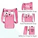 FUZVOL Water Bottle Carrier Water Bottle Holder with Adjustable Shoulder Hand Strap Portable Durable Water Bottle Bag for Adults Kids Walking Hiking Camping Travelling Exercise Pink FUZVOL Water Bottle Carrier Water Bottle Holder with Adjustable Shoulder Hand Strap Portable Durable Water Bottle Bag for Adults Kids Walking Hiking Camping Travelling Exercise Pink