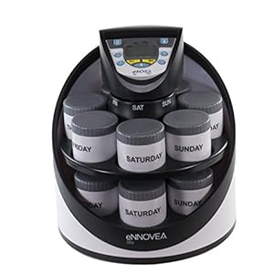 14 Day Pill Planner with Advanced Automatic Alarm Reminder Up to Four Times Daily Doses – Pill Reminder Medication Management