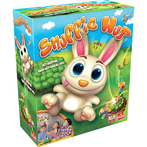 Goliath- Jeu de Société, Snuffie Hup, Chop’ Lapin 3 ans to 99 ans