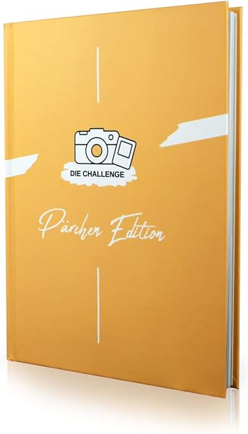 The Challenge  Couple Experience Book with 40 Adventures for Couples - Interactive Scratch-Off Photo Book as a Gift for Your Partner