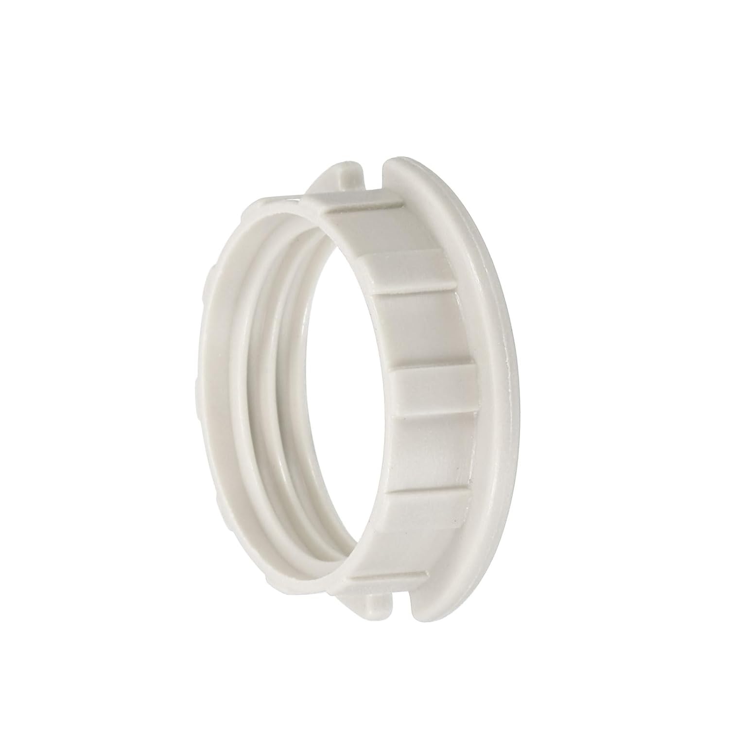 MECCANIXITY G9 Light Socket Rings Lamp M20 Shade Holder Adapter Ring Replacement for Light Fixtures, White, Pack of 6