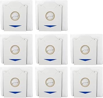 Replacements Compatible for Deebot N30 Omni/N30 Pro Omni Spare Parts Trash Dust Bags Home Accessories Robot Vacuum Cleaner Parts8pcs