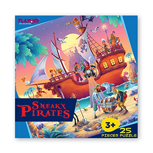 Jumbo Pirate Ship Toddler Jigsaw Puzzle