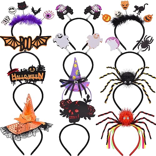 Set 4 Cerchietti Orecchie Da Asino | Fascia Per Costume Animale, Per Adulti E Bambini