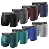Fullluwaa Boxershorts Herren 8er Pack Unterhosen Männer Baumwolle Men Retroshorts Boxer Unterwäsche S, M, L, XL, XXL, XXXL