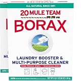 Borax 20 Mule Team Detergent Booster, 65 Oz (Pack of 2)