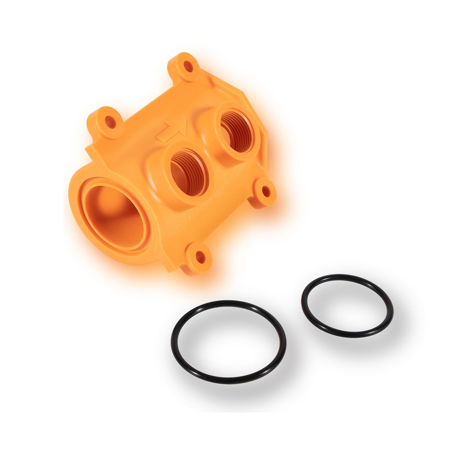 Ezbzyz RK1-350BOF Blow Out Flush - Fittings and O-Rings - Lawn & Garden Repair Kit - For 1" Wilkins 350 350XL Series Double Check Backflow