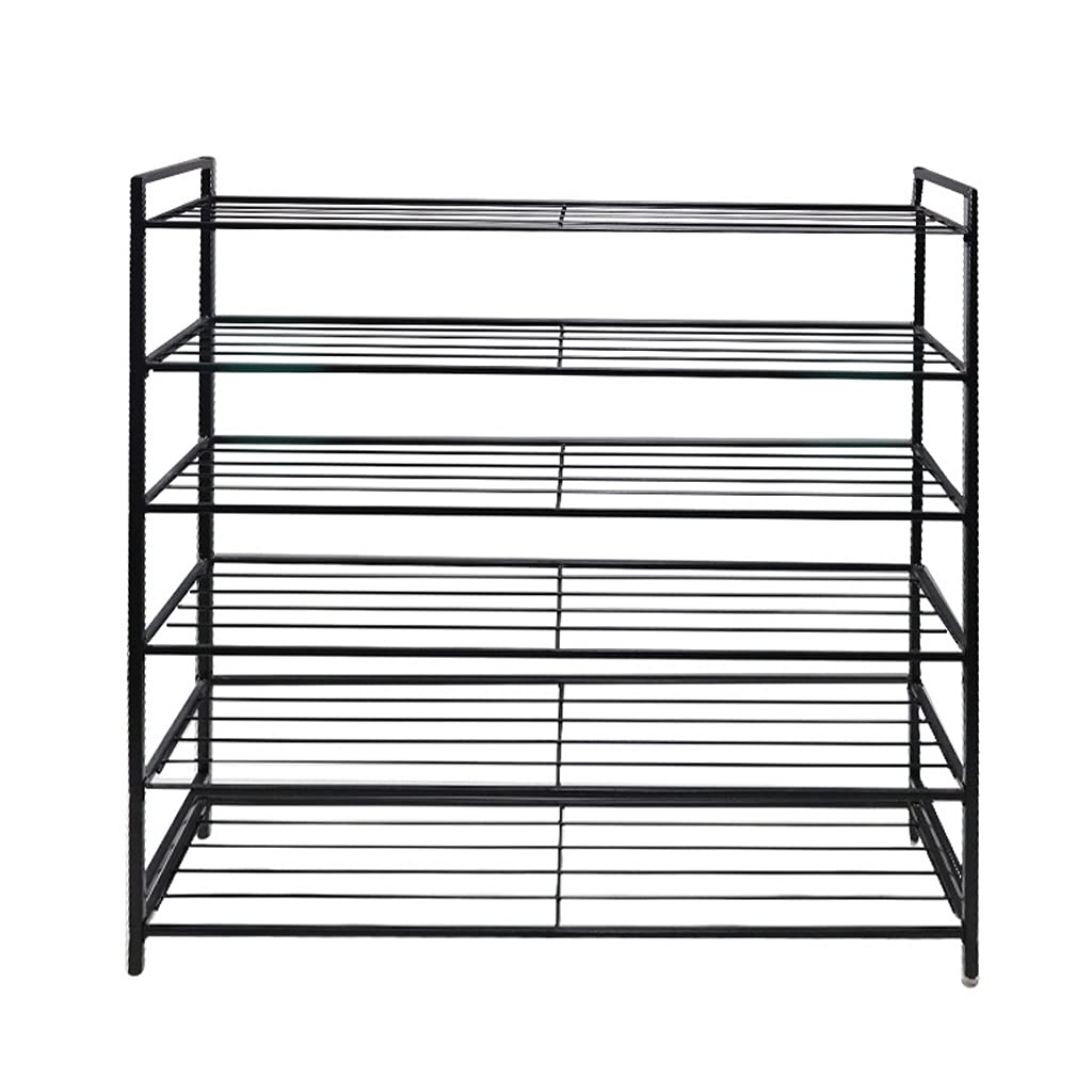 Amazon.com: eexbz Shoe Rack 6 Layers of Metal Shoe Rack Shoe