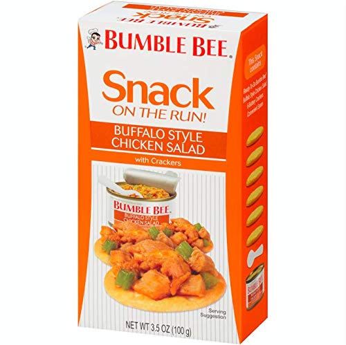 Bumble Bee Snack On The Run Buffalo Style Chicken Salad with Crackers Kit, 3.5 Ounce