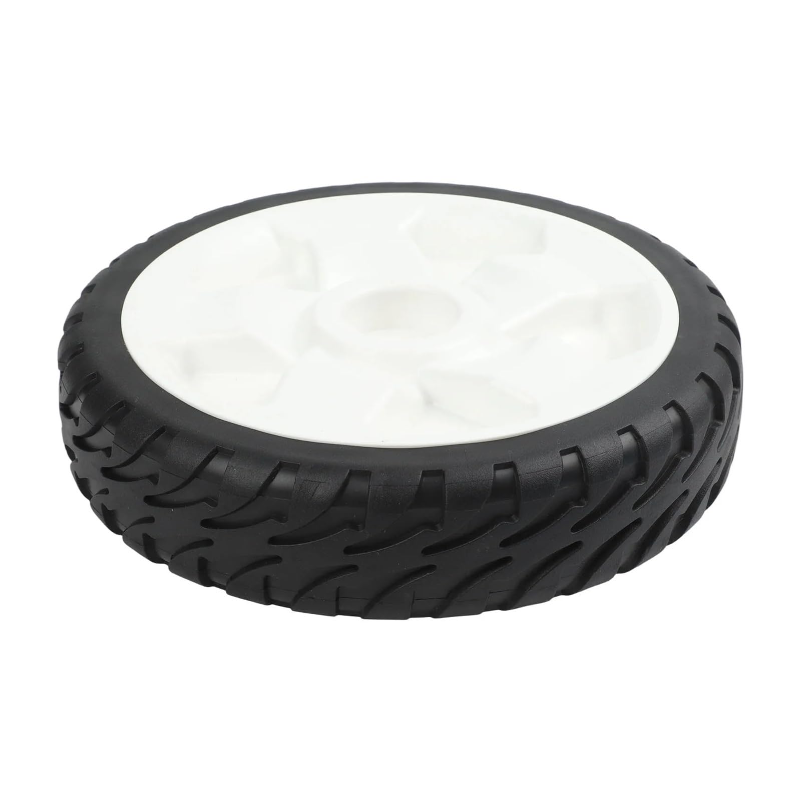 Conjunto de rueda delantera 8 pulgadas, compatible con Toro, 20332 20374 | Pieza de repuesto de plastico para cortacesped de 22 pulgadas, 20333 20334 20372 20955 21762(2pcs)